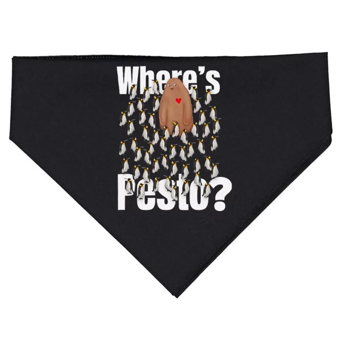 Pesto The Penguin More To Love Cute Animal Lovers USA-Made Doggie Bandana