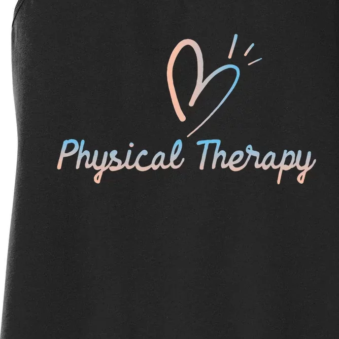 Physical Therapy Physical Therapist PT Physiotherapy Women's Racerback Tank