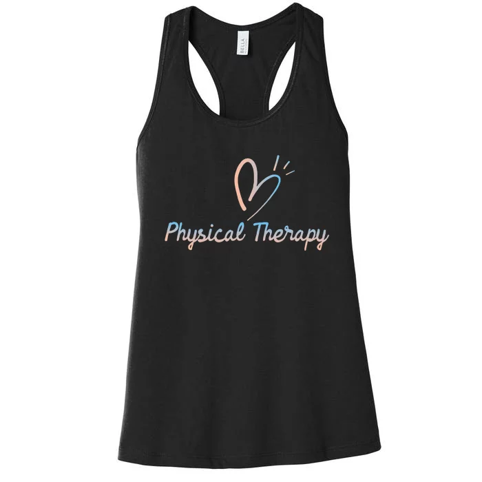 Physical Therapy Physical Therapist PT Physiotherapy Women's Racerback Tank