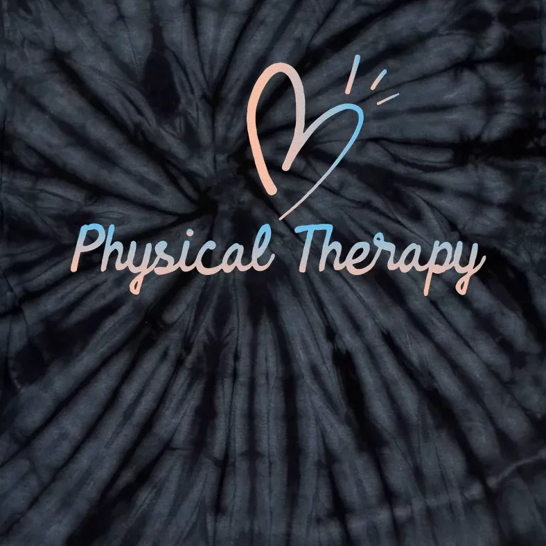 Physical Therapy Physical Therapist PT Physiotherapy Tie-Dye T-Shirt