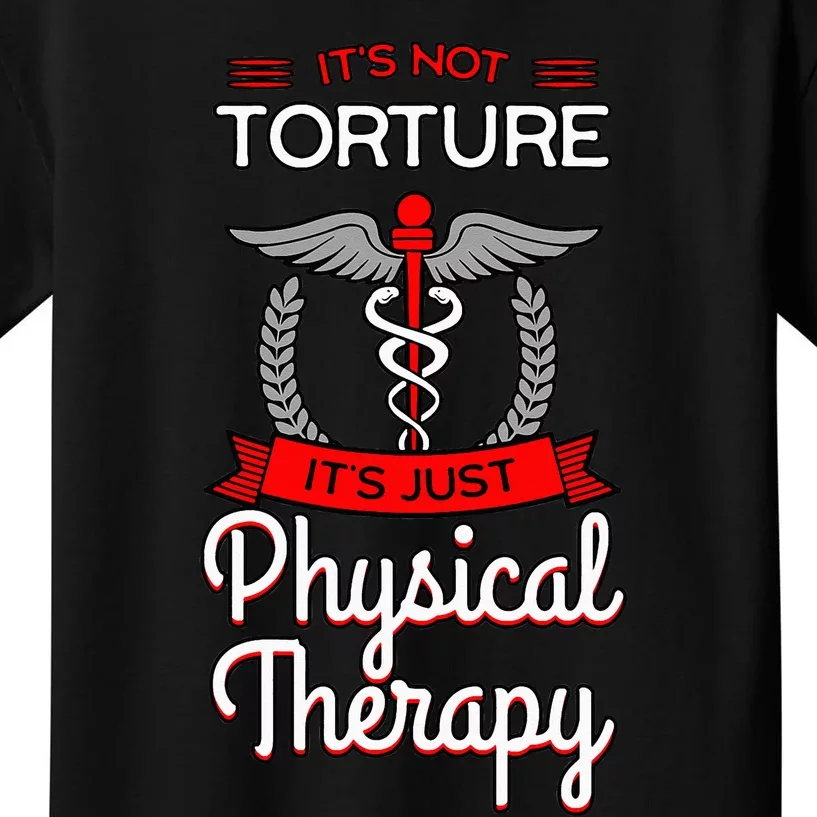 Physical Therapy Physiotherapy PT Rehab Therapist Gift Idea Kids T-Shirt