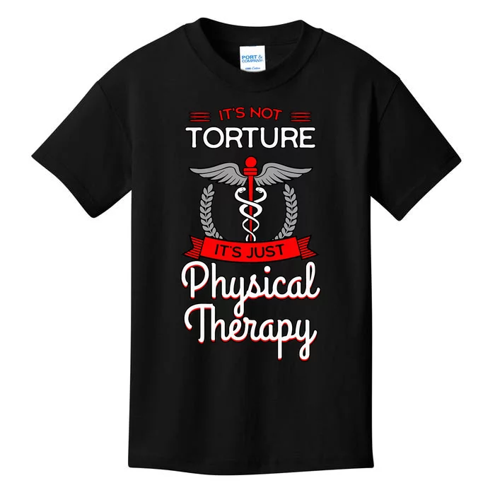 Physical Therapy Physiotherapy PT Rehab Therapist Gift Idea Kids T-Shirt