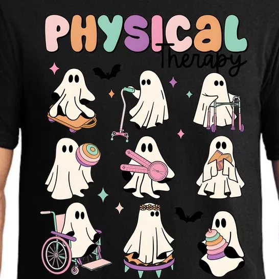 Physical Therapy PT Ghosts Halloween Cute Ghoul Pajama Set