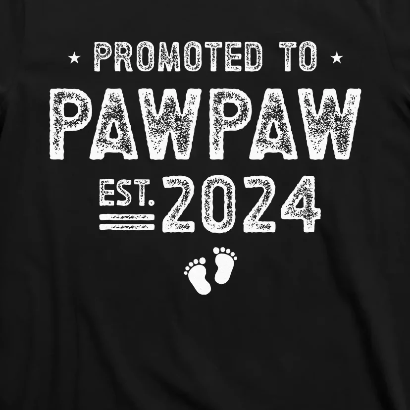 Promoted To Pawpaw 2024 Soon To Be Pawpaw T-Shirt