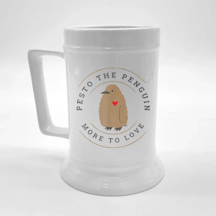 Pesto The Penguin More To Love Front & Back Beer Stein