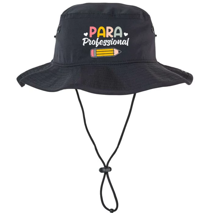 Para Teacher Paraprofessional Paraprofessional Legacy Cool Fit Booney Bucket Hat