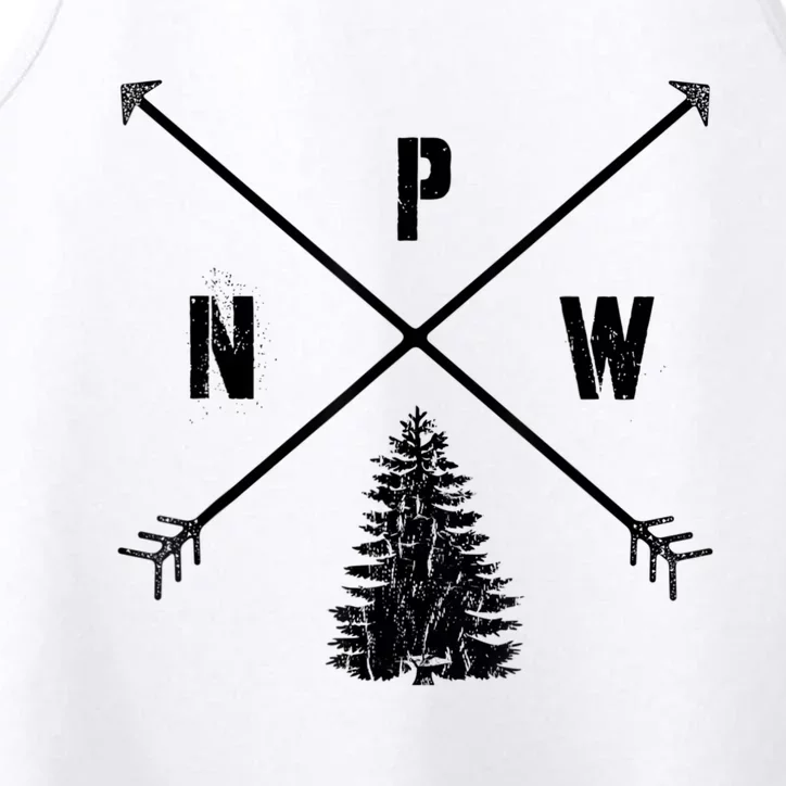 Pine Tree Pacific Northwest PNW Arrows Performance Tank