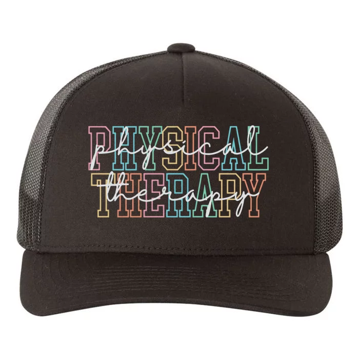 Physical Therapy Physical Therapist Pt Gift Pt Yupoong Adult 5-Panel Trucker Hat