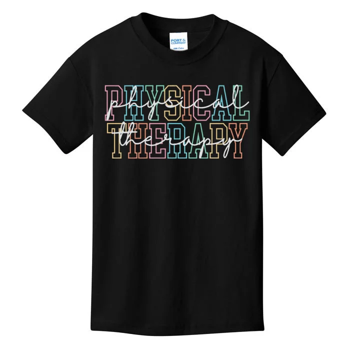 Physical Therapy Physical Therapist Pt Gift Pt Kids T-Shirt