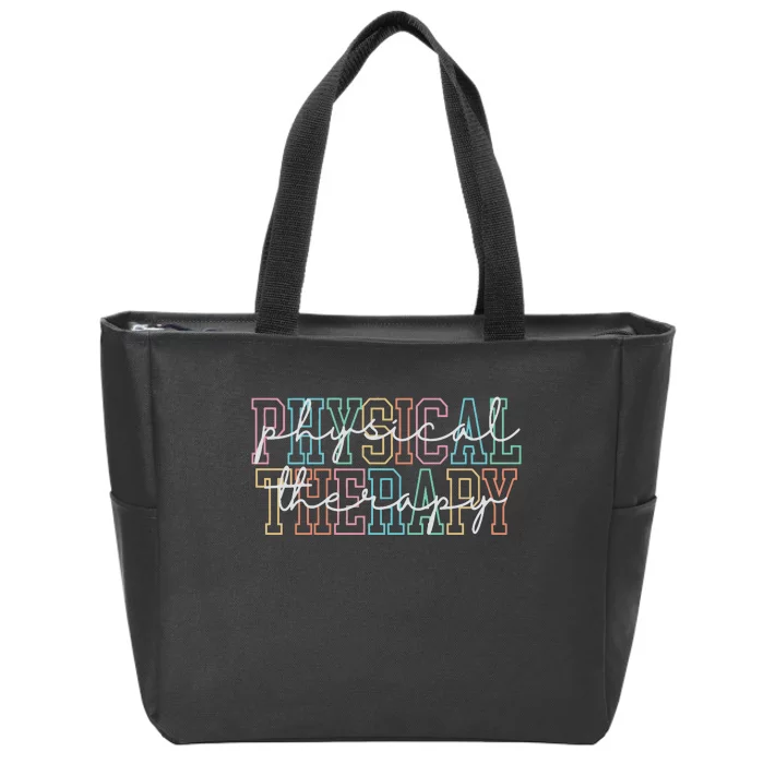 Physical Therapy Physical Therapist Pt Gift Pt Zip Tote Bag