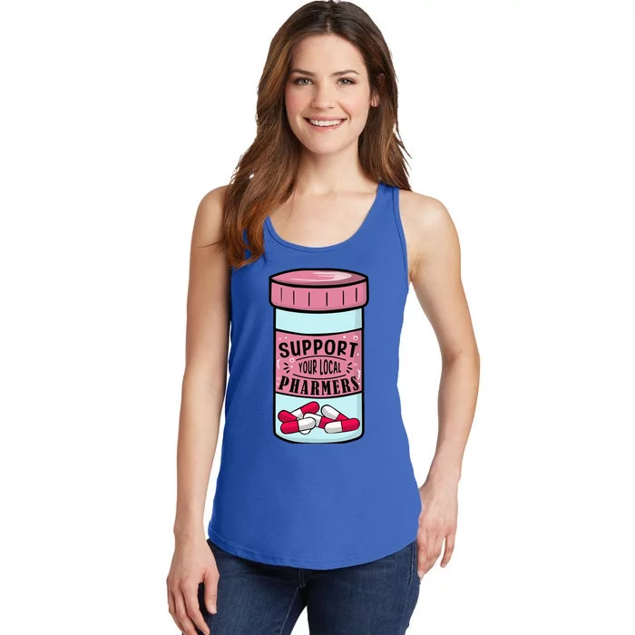 Pharmacy Technician Pharmacy Tech Cpht Ladies Essential Tank