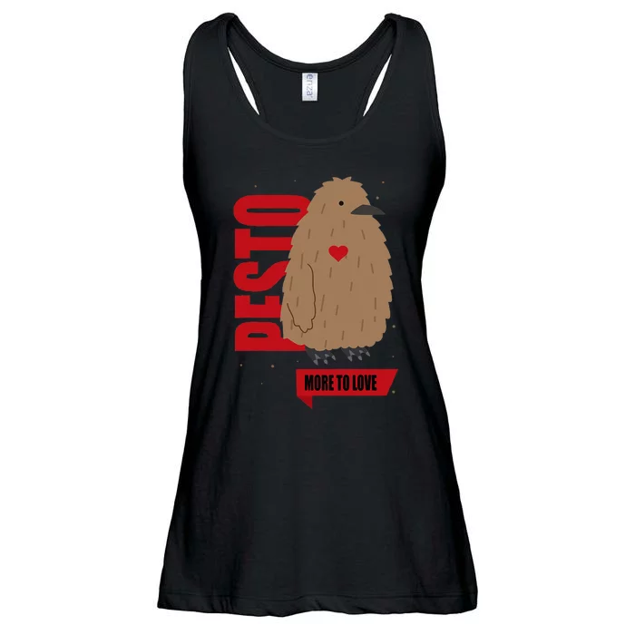 Pesto The Penguin More To Love Ladies Essential Flowy Tank