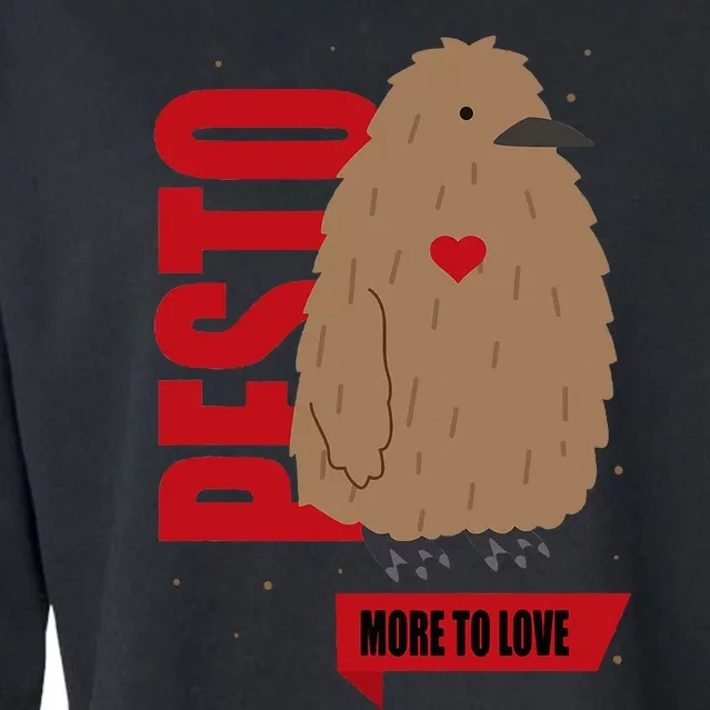 Pesto The Penguin More To Love Cropped Pullover Crew