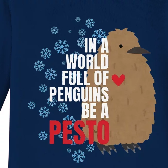 Pesto The Penguin More To Love Absolute Unit Viral Baby Long Sleeve Bodysuit