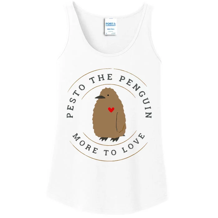 Pesto The Penguin More To Love Ladies Essential Tank