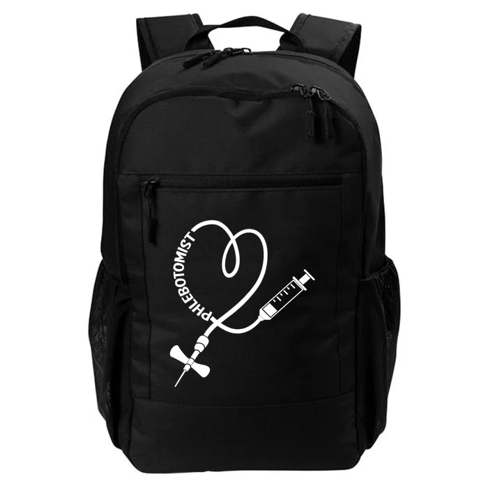 Phlebotomy Technician Phlebotomist Blood Nurse Heart Daily Commute Backpack