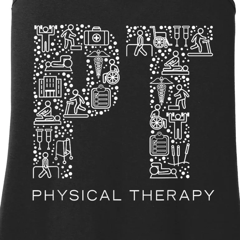 Physical Therapist Physical Therapy Gift Pt Month Ladies Essential Tank