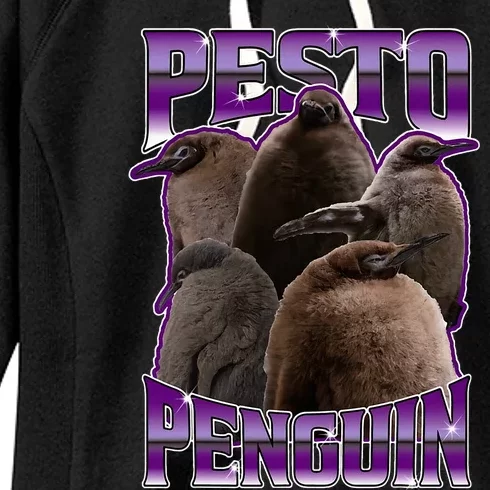 Pesto The Penguin More To Love Absolute Unit Viral Meme Women's Fleece Hoodie