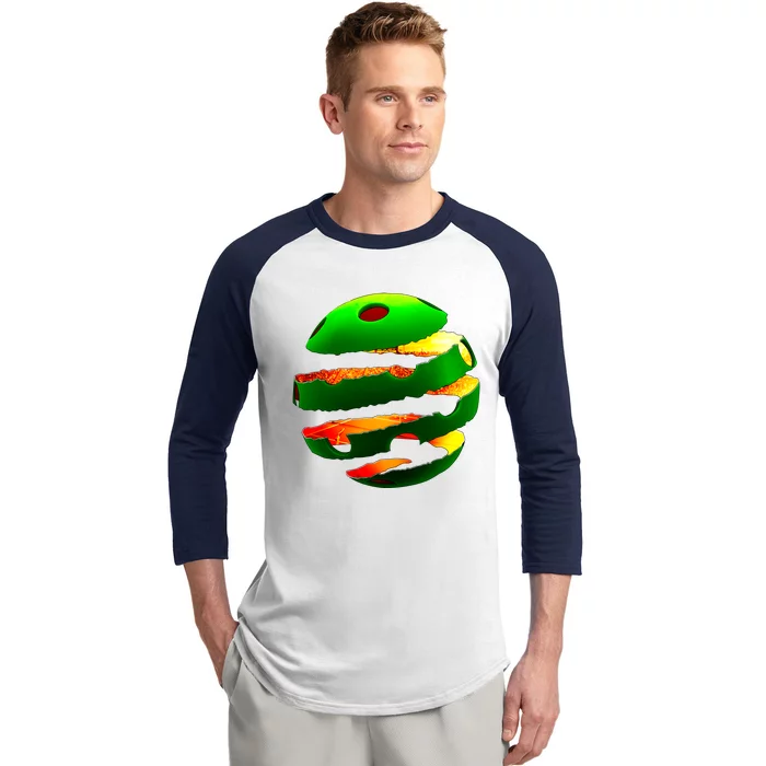 Pickleball Tear Baseball Sleeve Shirt