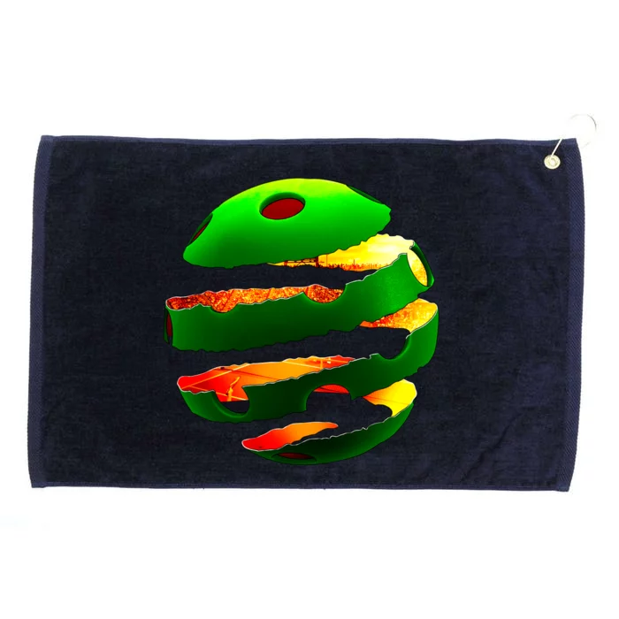 Pickleball Tear Grommeted Golf Towel