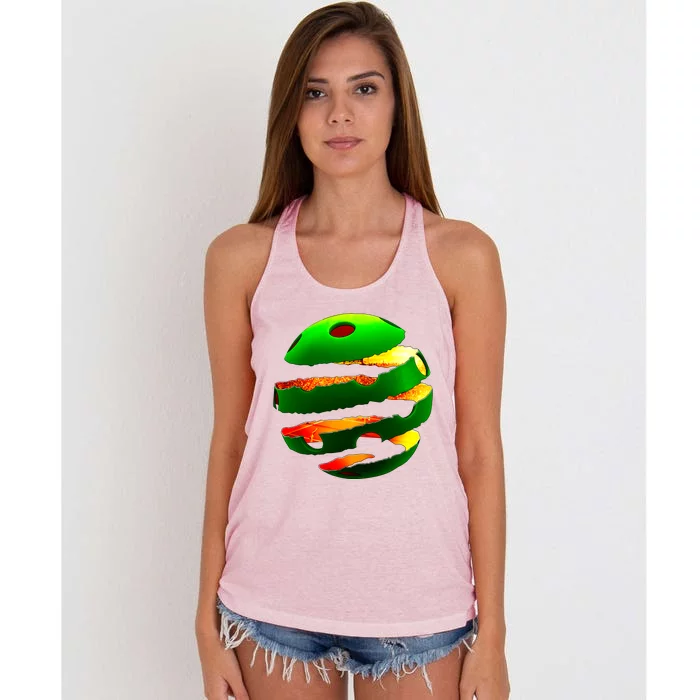 Pickleball Tear Women's Knotted Racerback Tank