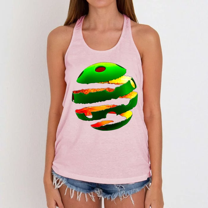 Pickleball Tear Women's Knotted Racerback Tank