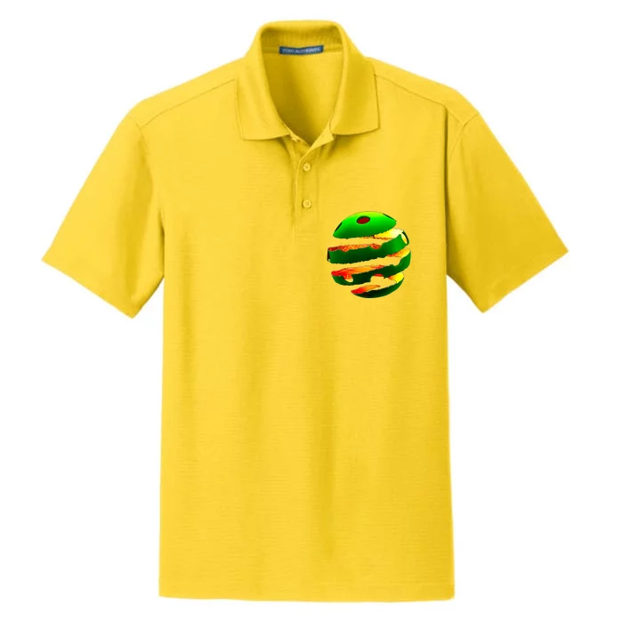 Pickleball Tear Dry Zone Grid Performance Polo