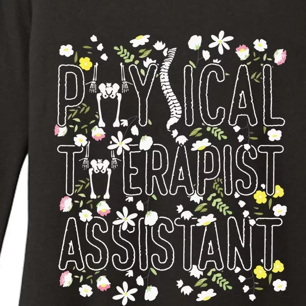 Physical Therapy Physical Therapist Assistant Womens CVC Long Sleeve Shirt