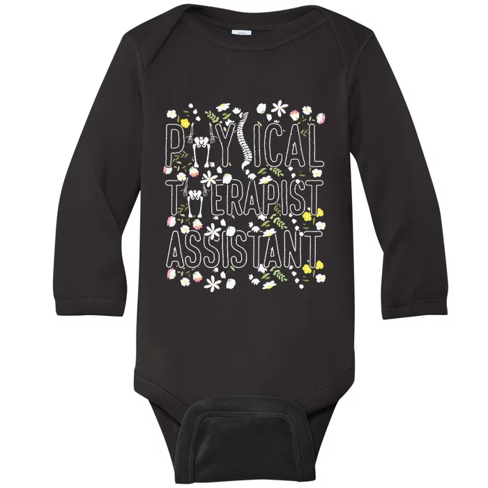 Physical Therapy Physical Therapist Assistant Baby Long Sleeve Bodysuit