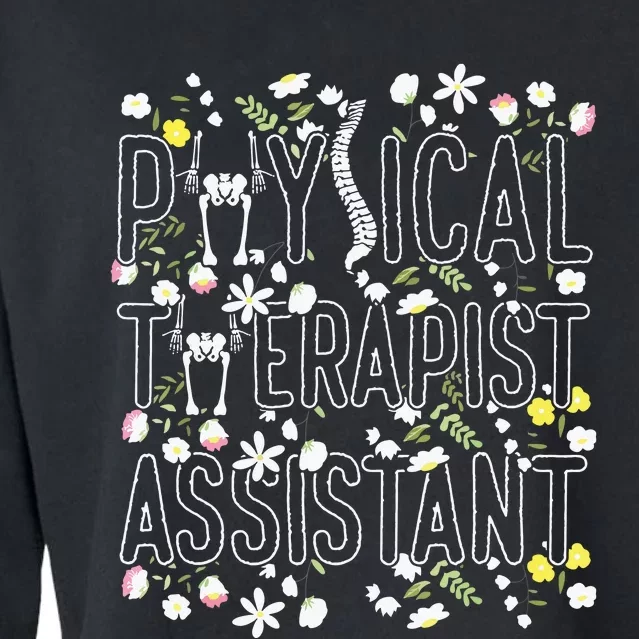 Physical Therapy Physical Therapist Assistant Cropped Pullover Crew