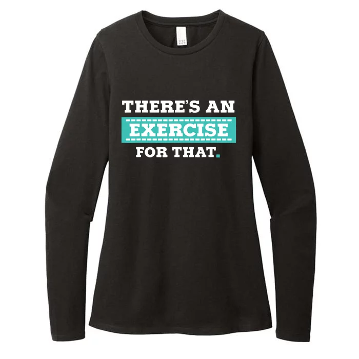 Physical Therapy PT Gift For Exercise Therapist Womens CVC Long Sleeve Shirt