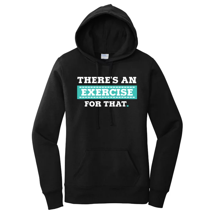 Physical Therapy PT Gift For Exercise Therapist Women's Pullover Hoodie