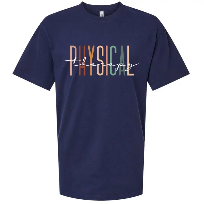 Physical Therapy PT Physical Therapist PT Student Sueded Cloud Jersey T-Shirt