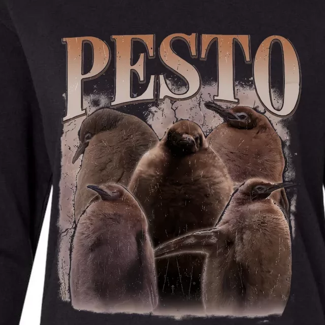 Pesto The Penguin More To Love Absolute Unit Viral Meme Womens Cotton Relaxed Long Sleeve T-Shirt