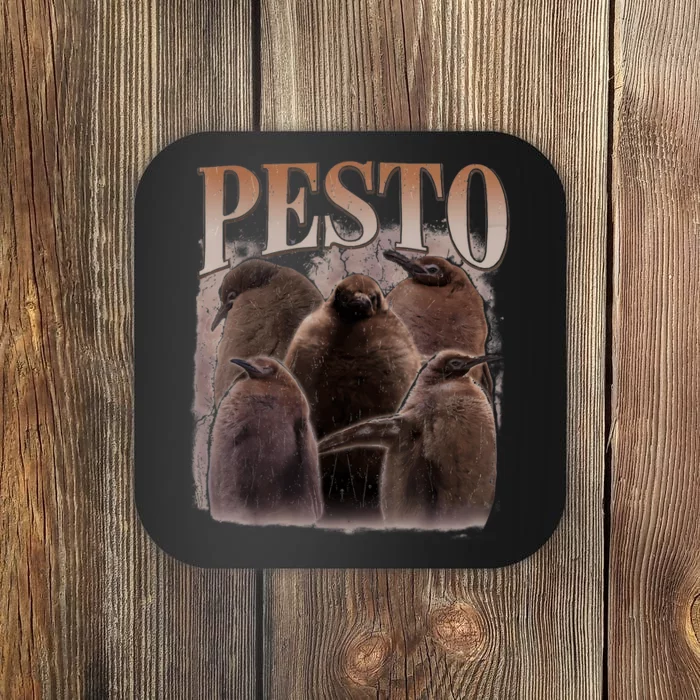 Pesto The Penguin More To Love Absolute Unit Viral Meme Coaster