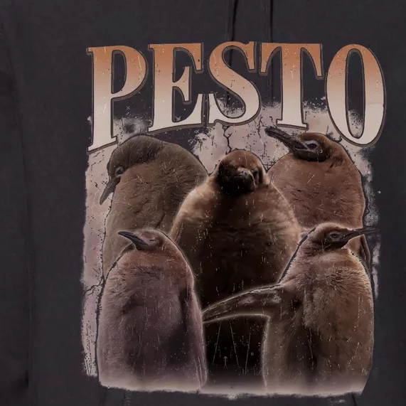 Pesto The Penguin More To Love Absolute Unit Viral Meme Premium Hoodie