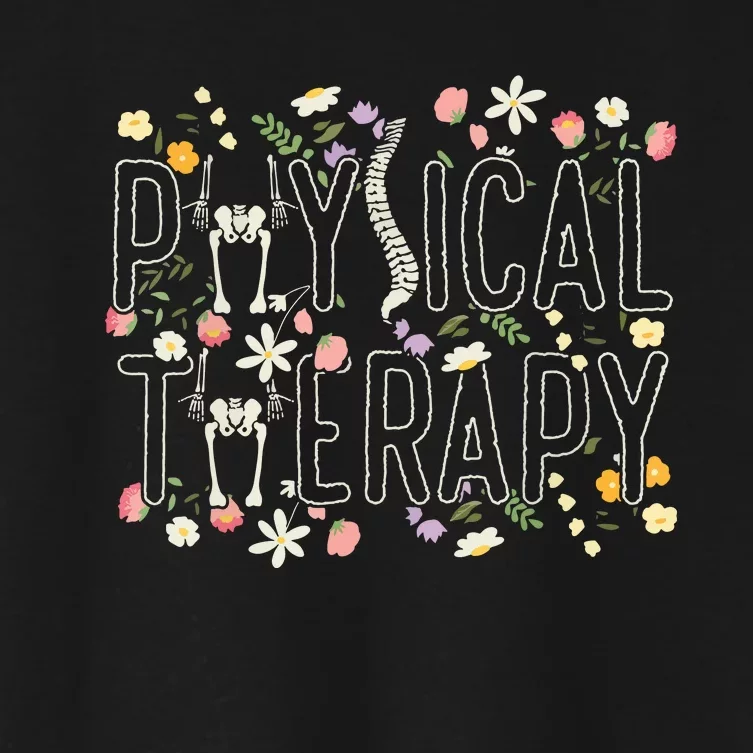 Physical Therapy Women's Crop Top Tee