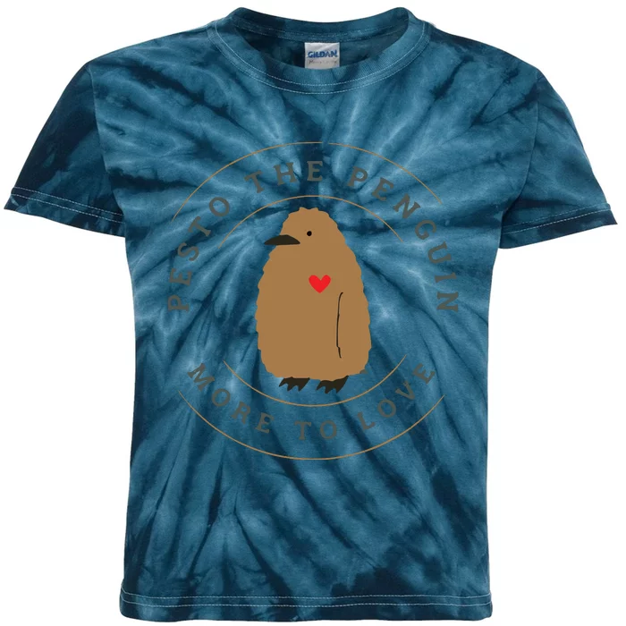 Pesto The Penguin More To Love Kids Tie-Dye T-Shirt