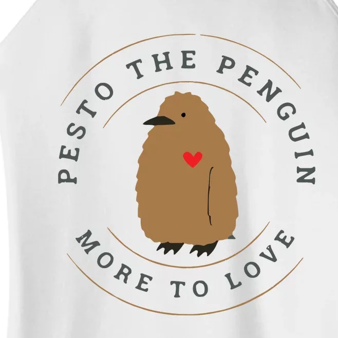 Pesto The Penguin More To Love Women’s Perfect Tri Rocker Tank