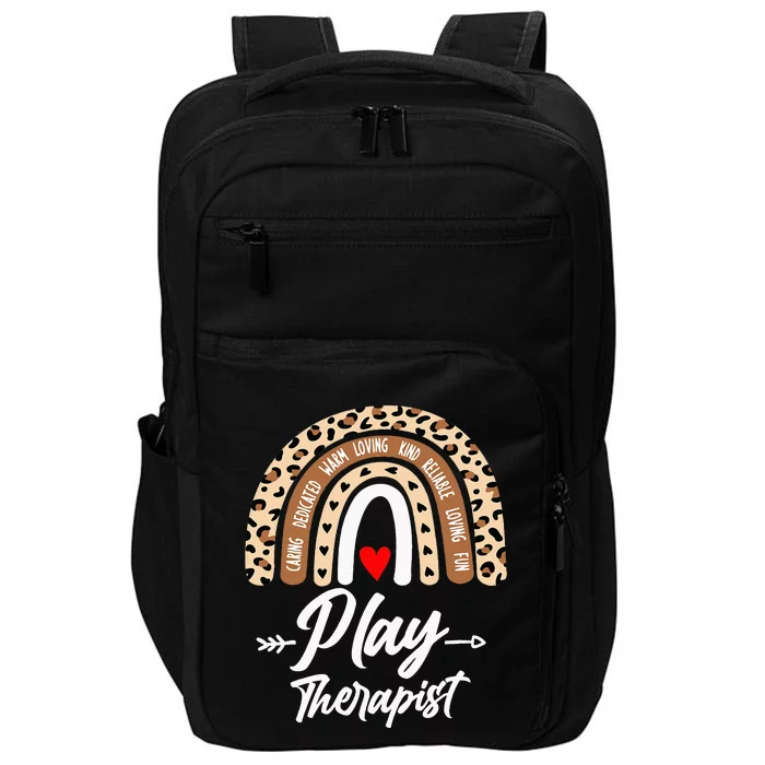 Play Therapist Recreational Therapy Therapist RT Month Impact Tech Backpack