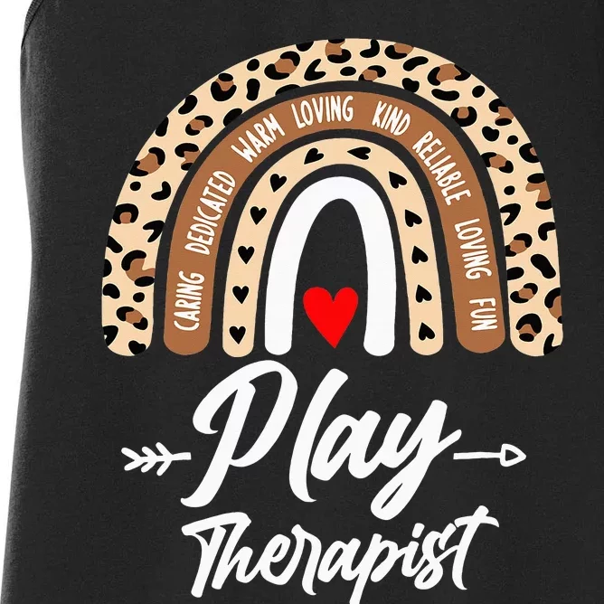 Play Therapist Recreational Therapy Therapist RT Month Women's Racerback Tank