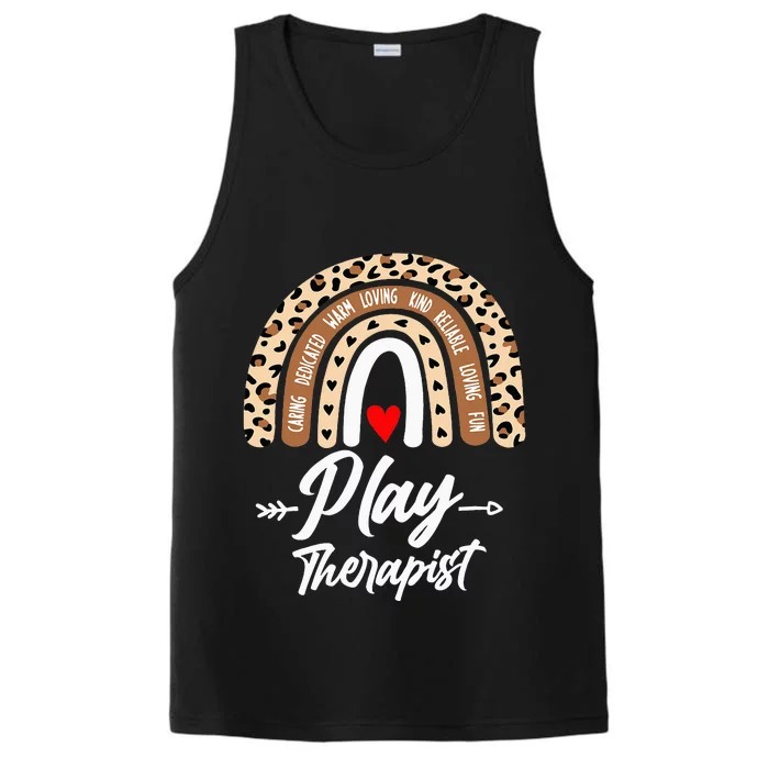 Play Therapist Recreational Therapy Therapist RT Month Performance Tank