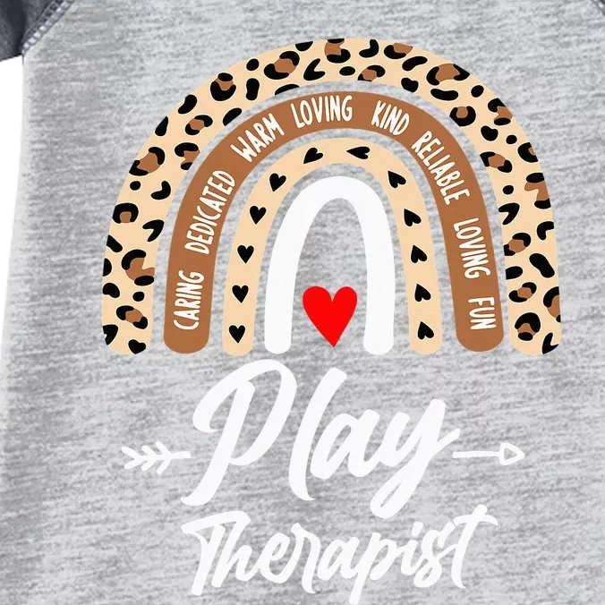 Play Therapist Recreational Therapy Therapist RT Month Infant Baby Jersey Bodysuit