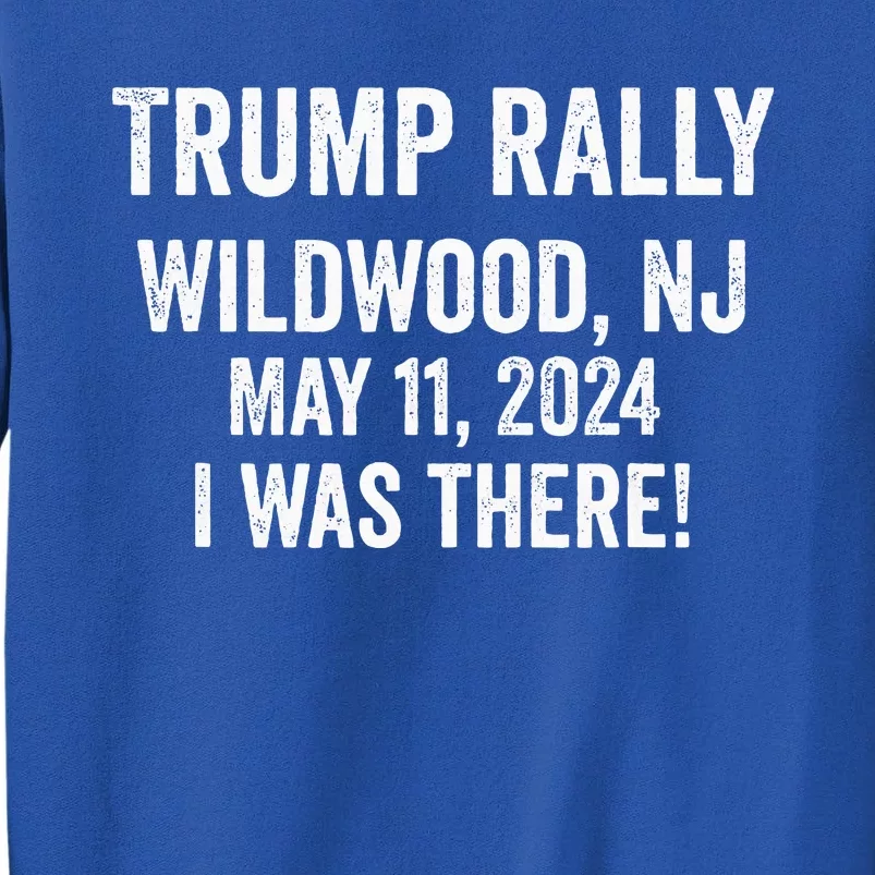 Patriotic Trump Rally Wildwood Nj May 11 2024 Usa Sweatshirt