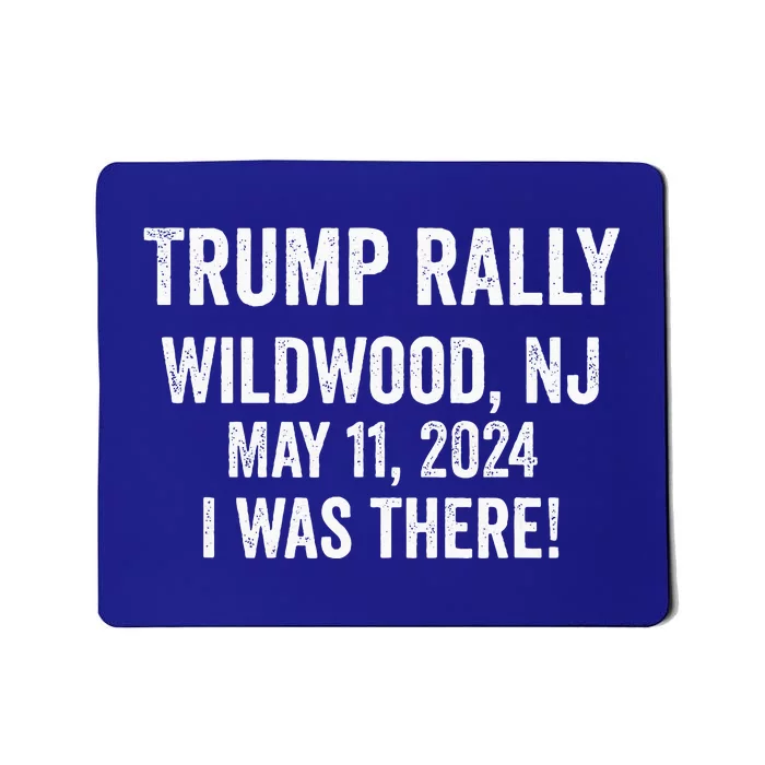 Patriotic Trump Rally Wildwood Nj May 11 2024 Usa Mousepad