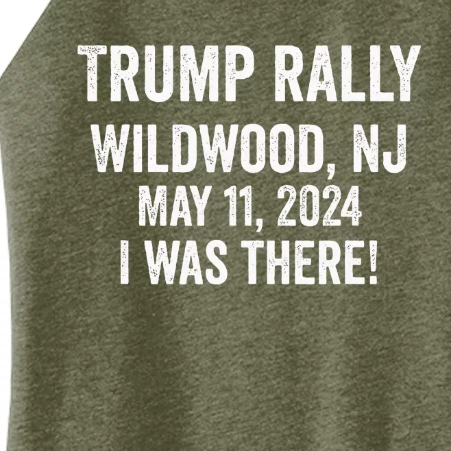 Patriotic Trump Rally Wildwood Nj May 11 2024 Usa Women’s Perfect Tri Rocker Tank