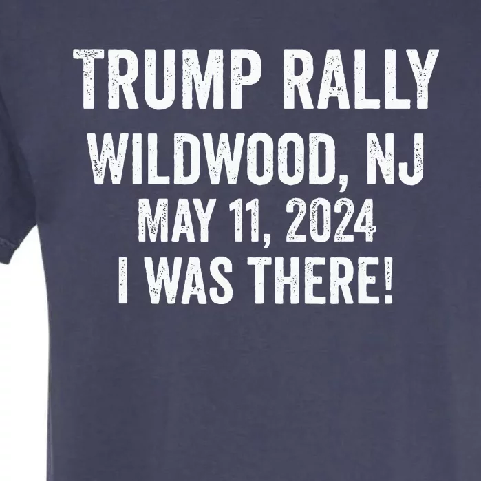 Patriotic Trump Rally Wildwood Nj May 11 2024 Usa Garment-Dyed Heavyweight T-Shirt