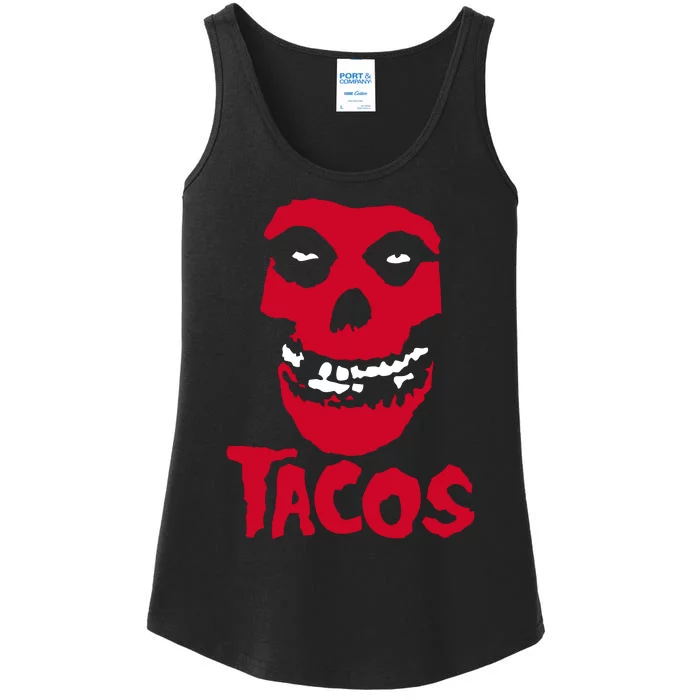 Punk Tacos Rock Ladies Essential Tank