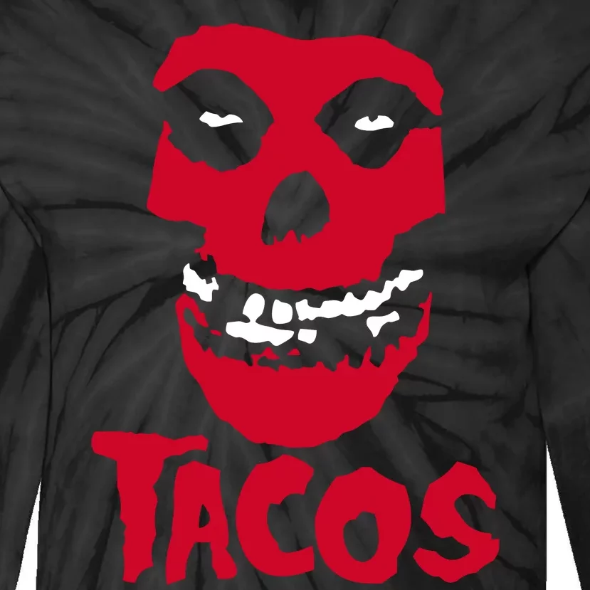 Punk Tacos Rock Tie-Dye Long Sleeve Shirt