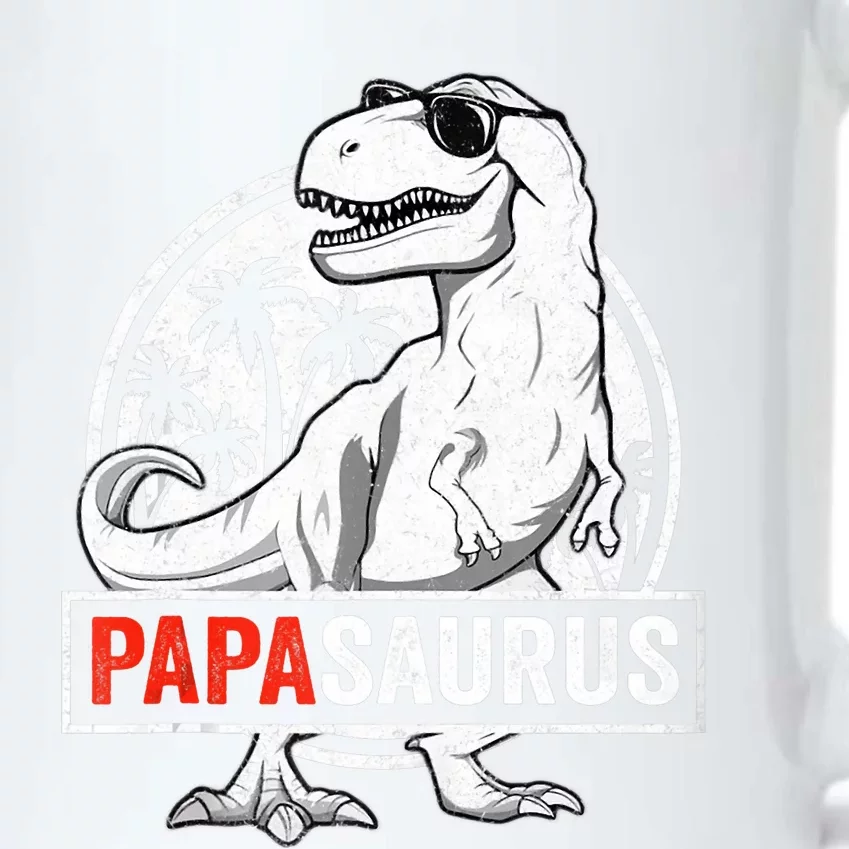 Papasaurus T Rex Dinosaur Papa Saurus Family Matching Tank Top Black Color Changing Mug